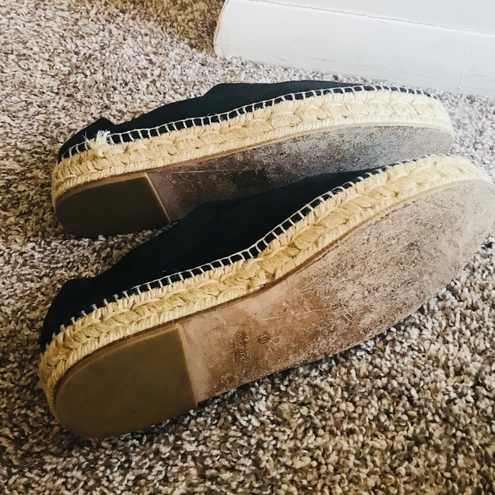 Alexander wang Suede Black espadrilles Size 40 - Picture 4 of 8